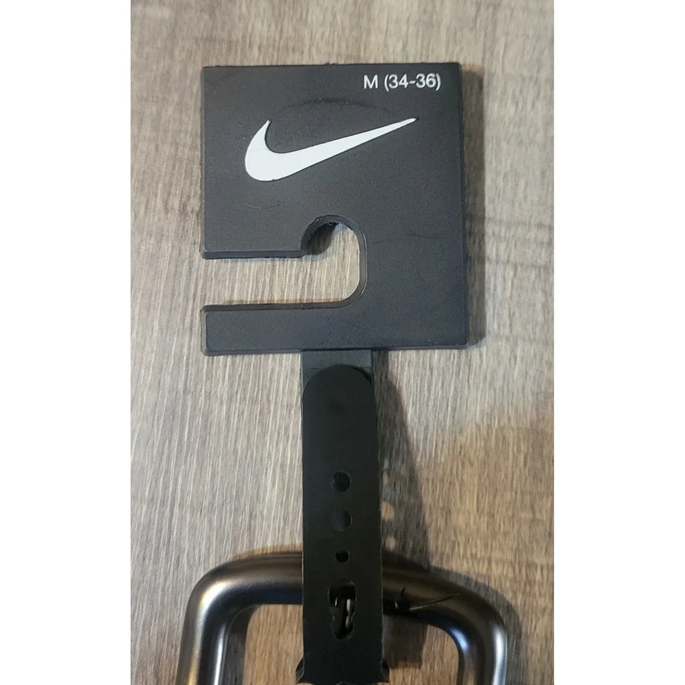 Nike Mens G-Flex Woven Stretch Golf Belt Navy White Khaki PS5045911A M 34-36